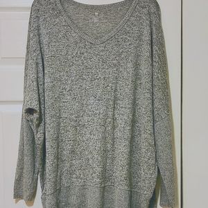SO Women's Gray Tunic Top